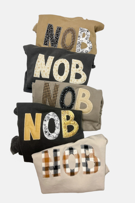 PRE-ORDER N-O-B Crewnecks