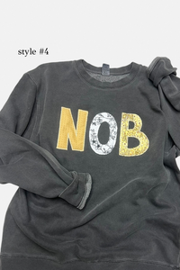 PRE-ORDER N-O-B Crewnecks