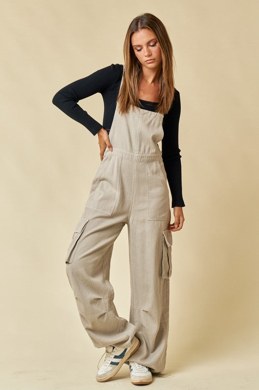Cargo Overall Jumpsuit