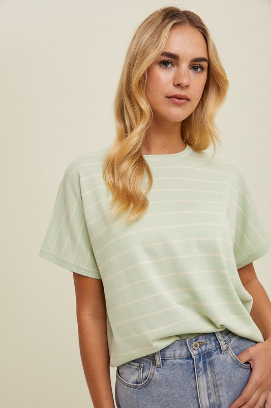 Mint Sweater Tee