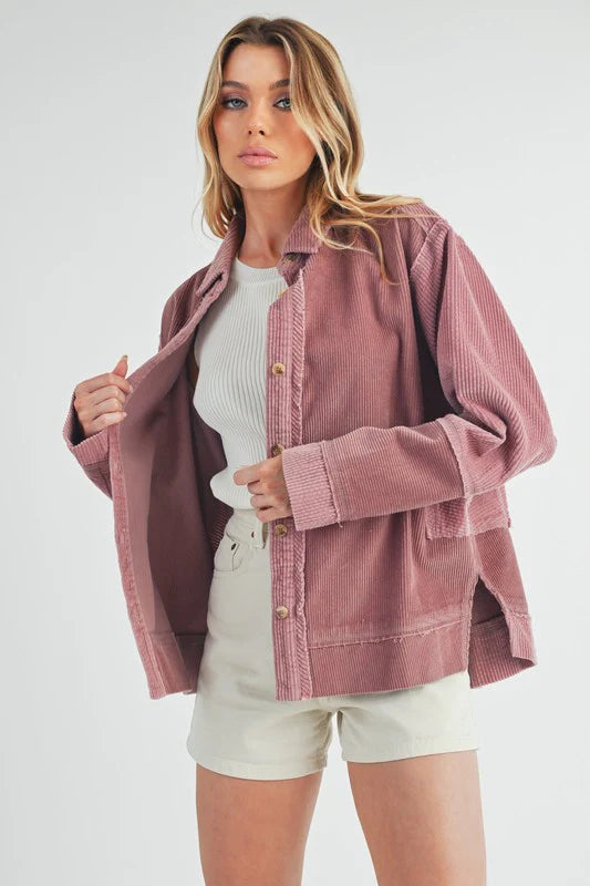 Daphne Corduroy Shacket