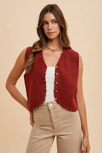 Crochet Sweater Vest