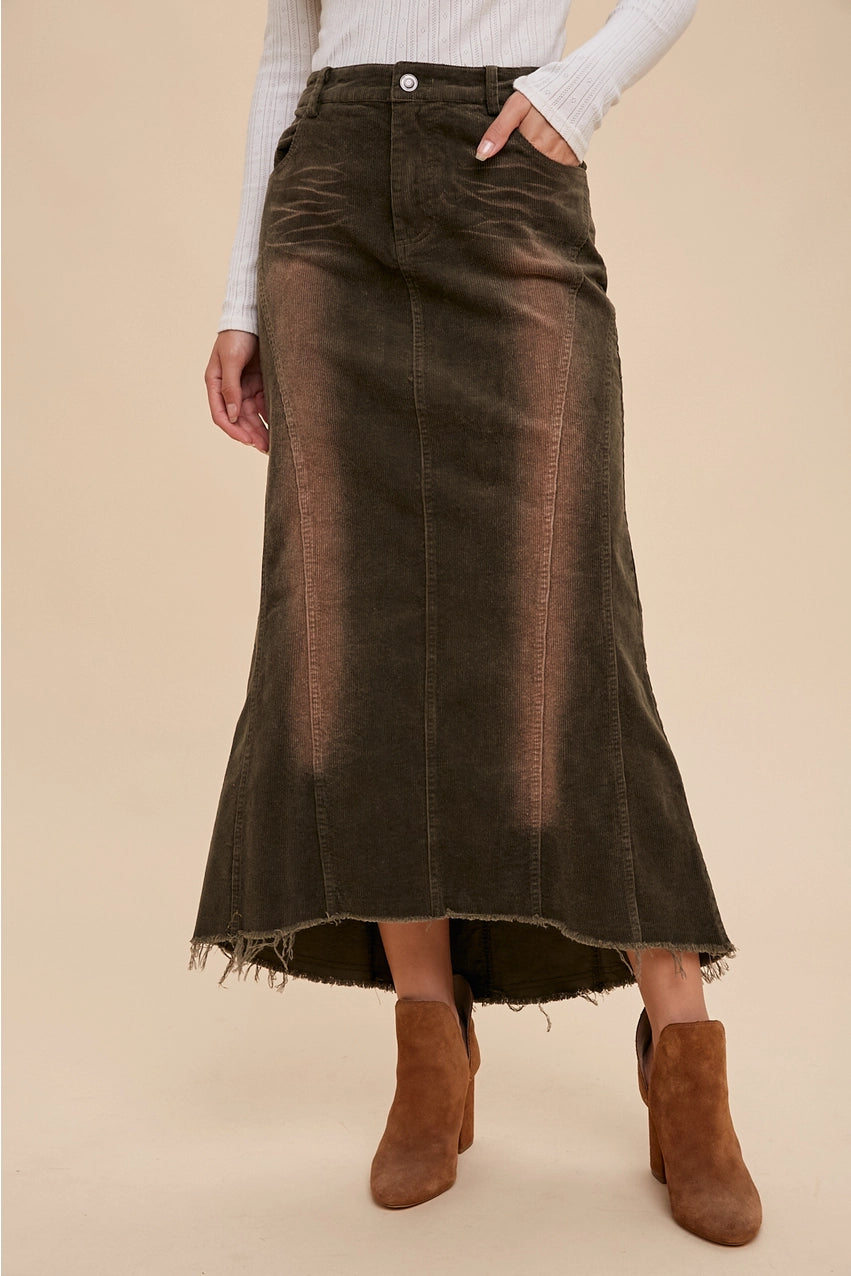 Corduroy Midi Skirt just lagom