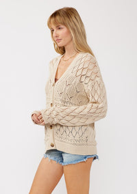 Knit Cardi Button Up