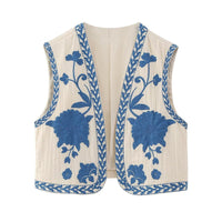 Vintage Embroidery Vest