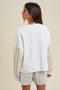 Multi-Print Pullover